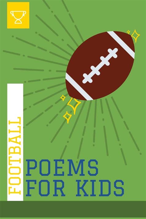 11 Football Poems for Kids - Aestheticpoems