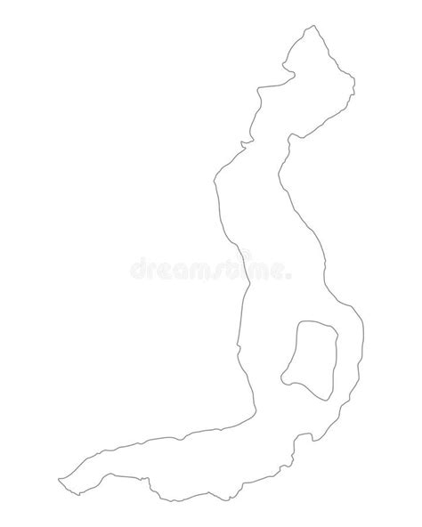 Map of Lake Iseo stock vector. Illustration of italy - 119569621