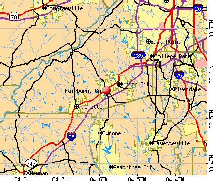 Fairburn, Georgia (GA 30291) profile: population, maps, real estate ...