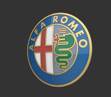 Alfa Romeo Logo Dxf