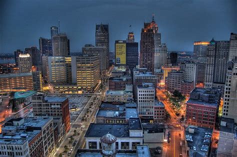 Detroit Downtown, Detroit Skyline, Detroit Michigan, New York Skyline ...