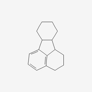 Fluoranthene, 1,2,3,6b,7,8,9,10,10a,10b-decahydro- | C16H20 | CID ...