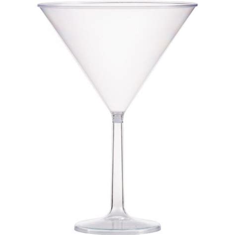 Large Plastic Martini Glass Party City