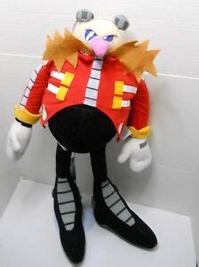 Sega Sonic the Hedgehog Dr Robotnik Eggman plush 21" | eBay