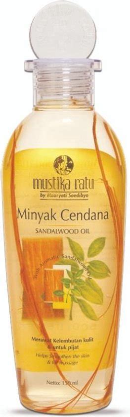 Mustika Ratu Minyak Cendana Sandalwood Oil 175 ml | bol.com