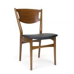 Teak vintage Danish dining table chair - Retro Studio