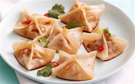 Steamed chicken, shiitake and water chestnut dumplings recipe | FOOD TO ...