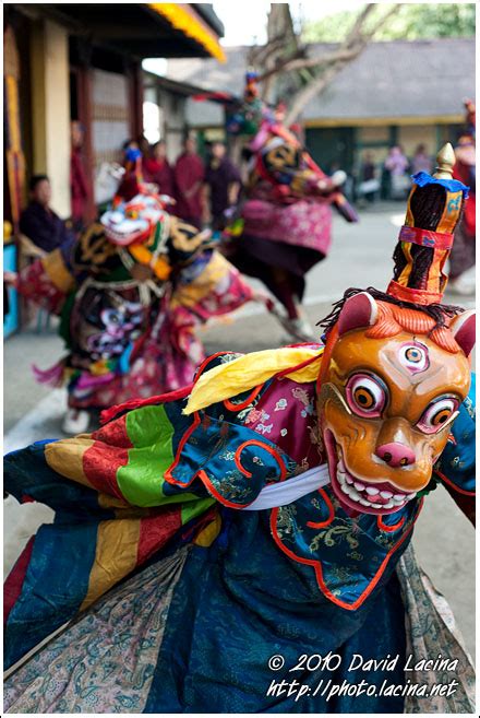 Travel Photo Gallery - Dancing Masks, Cham Dance, India