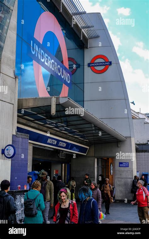 Brixton underground station hi-res stock photography and images - Alamy