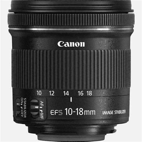 Buy Canon EF-S 10-18mm f/4.5-5.6 IS STM Lens — Canon UK Store