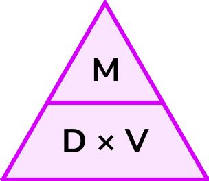 Mass Density Volume - GCSE Maths - Steps & Examples