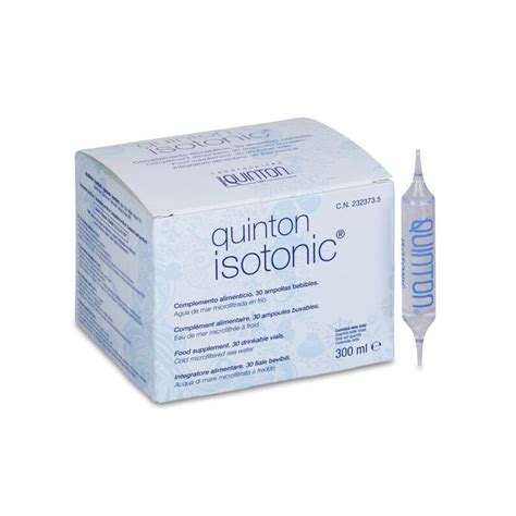 QUINTON ISOTONIC AMP BEBIBLE 10 ML 30 AMP - Openfarma - ¡ Nos encanta aconsejar