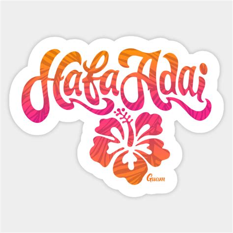 Paper Paper & Party Supplies Guam Seal Hafa Adai Guam Car Decal Custom ...