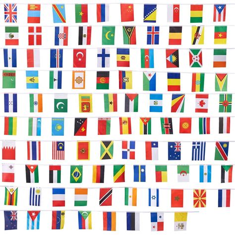 Different Flags Around The World