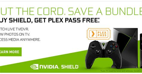 NVIDIA 6-Month Plex Pass Subscription, NVIDIA SHIELD TV PLEX