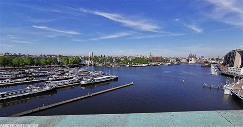 Nemo Science Museum Roof Terrace in Amsterdam