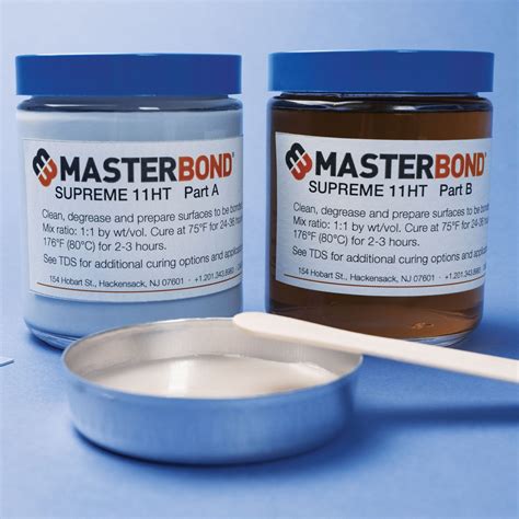 Epoxy adhesive - Supreme 11HT - Master Bond - for metal / glass / for rubber