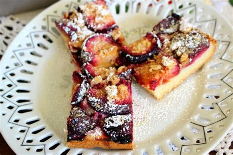 German Plum Kuchen- Pflaumenkuchen – The Bossy Kitchen