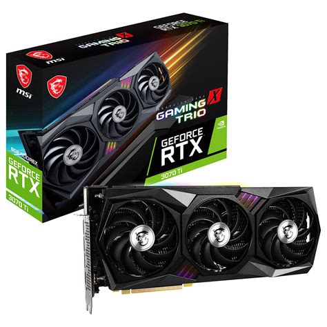 MSI GeForce RTX 3070 Ti GAMING X TRIO 8G LHR MSI - Devis gratuit - LDLC ...