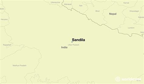 Where is Sandila, India? / Sandila, Uttar Pradesh Map - WorldAtlas.com