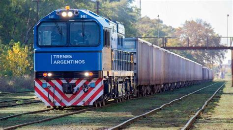 Récord histórico de Trenes Argentinos Cargas