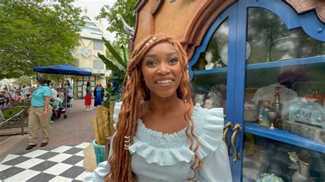 PHOTOS, VIDEO: Live-Action Ariel Arrives for Meet and Greet at ...