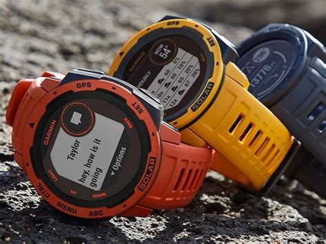 Garmin Instinct Solar smartwatch with up to 54 day battery life now US ...