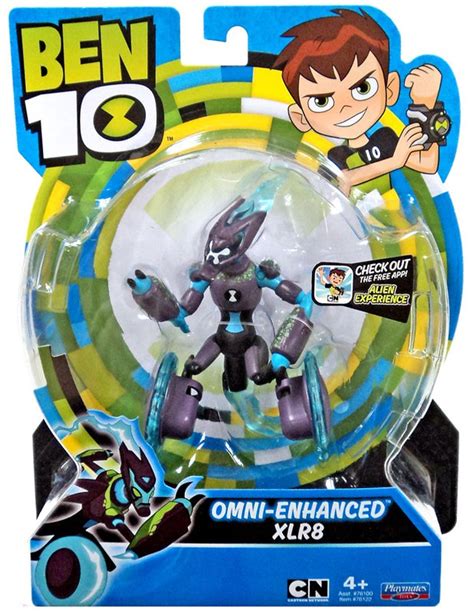 Ben 10 Basic Omni-Enhanced XLR8 5 Action Figure Playmates - ToyWiz