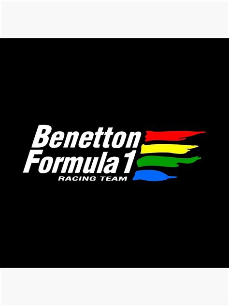 "BENETTON FORMULA 1-LOGO" Poster for Sale by GroverRenn55 | Redbubble