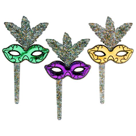 Mardi Gras Glitter Mask | DecoPac