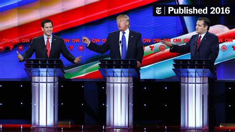 Republican Debate Takeaways: Descent Into a Free-for-All - The New York ...