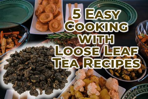 5 Easy Cooking with Loose Leaf Tea Recipes | Eco-Cha Teas