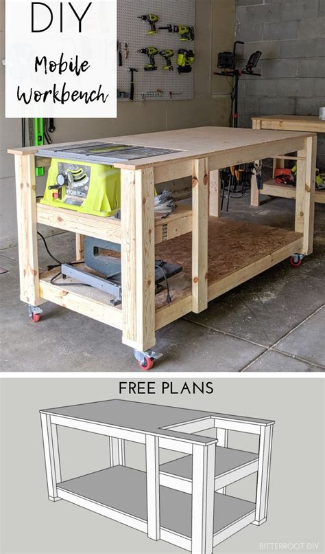 Diy Workbench Plans With Table Saw - Repostity