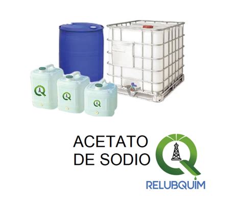 ACETATO DE SODIO - RELUBQUIM PRODUCTOS QUIMICOS