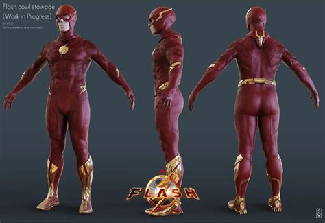 ArtStation The Flash Movie Concept Art Suit, 56% OFF