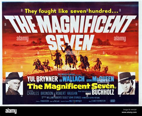 The magnificent seven poster hi-res stock photography and images - Alamy