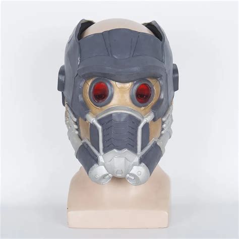 Aliexpress.com : Buy Cosplay Peter Quill Helmet Guardians of the Galaxy Helmet Mask Latex Star ...