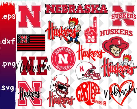 University of Nebraska, Nebraska Cornhuskers, Nebraska Cornhuskers svg ...