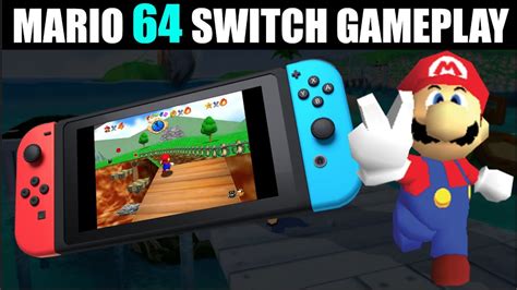 Super Mario 64 HD Switch Gameplay - 1080p Direct Feed - YouTube