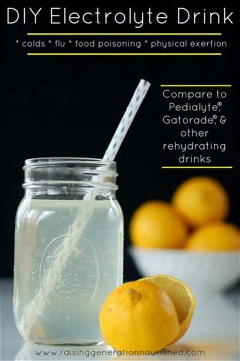 13 DIY Electrolyte Drink Recipes - Simple Pure Beauty