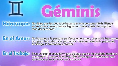 El Rinconcito de Sofi: Horoscopo de Geminis