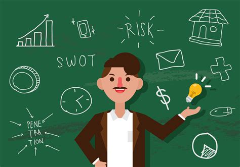 Vector Entrepreneurship Man - Download Free Vectors, Clipart Graphics ...