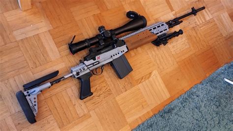 M39 EMR styled M14 finally ready for the first game of the year. : r ...