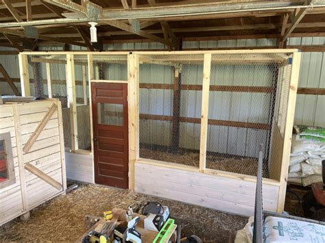 Simple DIY Chicken Coop Inside Your Barn - From Scratch Farmstead