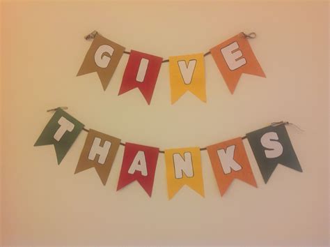 Thanksgiving banner | Thanksgiving banner, Home diy, Banner