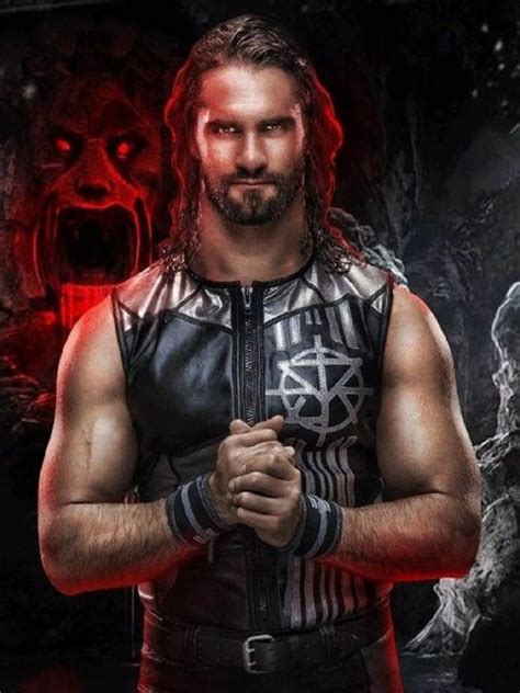 WWE Superstar Seth Rollins Black Leather Vest