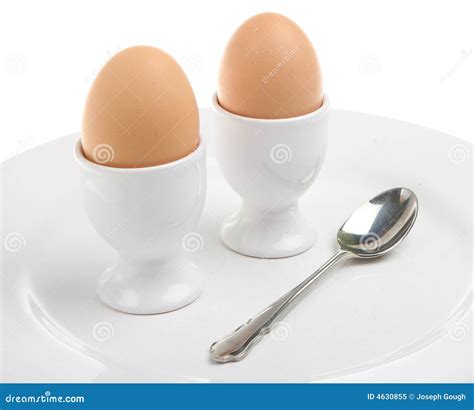 Two Boiled Eggs Royalty Free Stock Photo - Image: 4630855