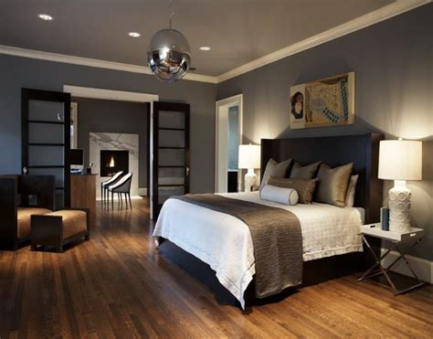30+ Modern Grey And Brown Bedroom - DECOOMO