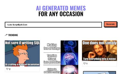 Free & Fast AI Meme Generator - Memedaddy