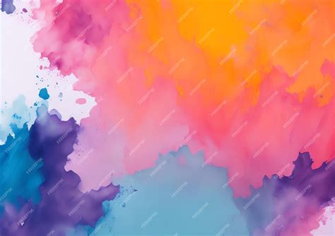 Premium AI Image | A colorful background with a colorful background and ...